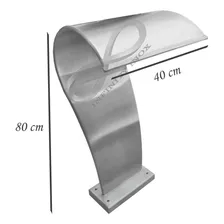 Cascata De Piscina Média 80cm Cascata Naja Inox De Piscina Infinity Inox Foto mini 2