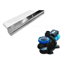 Cascata Embutir Inox 80cm + Bomba 1/3cv Piscina Sodramar Foto  mini 1
