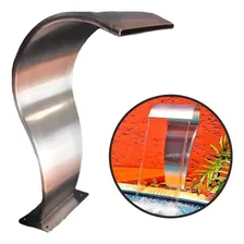 Cascata High Tech Naja Baby Inox Para Piscina 60x26cm Evald Foto mini 1