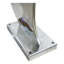 Cascata Média High Tech Escovada Com Led Librainox Foto mini  3