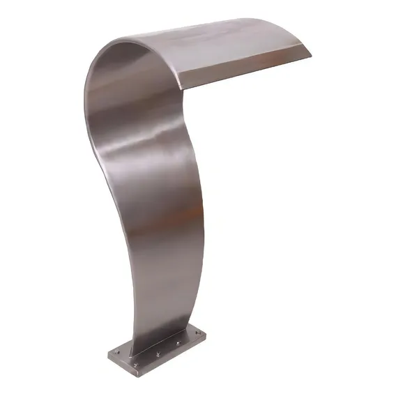 Cascata Naja 105cm Em Aço Inox 304 Para Piscina Foto 1