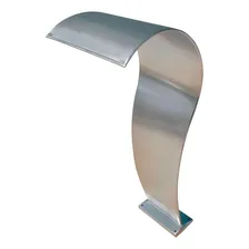 Cascata Naja Média 85 X 40 Cm Para Piscinas Aço Inox Evald Foto mini 1
