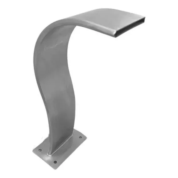 Cascata P/ Piscina Aço Inox 304 Alta Qualidade Slim 44x10 Cm Foto 1