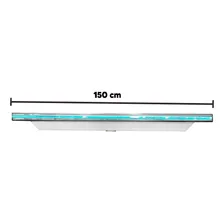 Cascata Para Piscinas Embutir Parede 1,5m 150cm Com Leds Rgb Foto mini  2