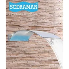 Cascata Parede Angel Pratic Sodramar Piscina 50cm Inox 304 Foto mini 3