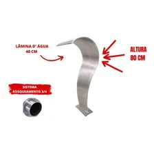 Cascata Piscina 80cm Inox 304 Sistema 3/4 + Brinde Foto mini 1