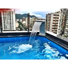 Cascata Piscina Inox Premium 70x50cm - Acquamais Foto mini  2