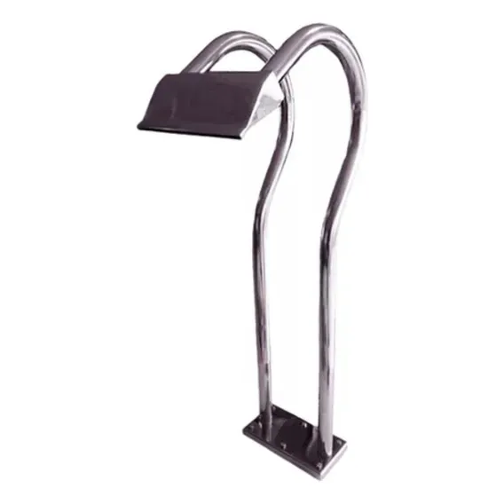 Cascata Piscinas Grande Duplo X 100cm Aço Inox Sobrepor Chão Foto 1