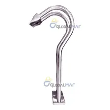 Cascata Piscinas Grande Duplo X 100cm Aço Inox Sobrepor Chão Foto mini  3