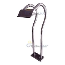 Cascata Piscinas Grande Duplo X 100cm Aço Inox Sobrepor Chão Foto mini  2