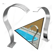 Cascata Slim Naja Para Piscina 70 X 7.5 Cm Aço Inox Bortonio Foto mini  3