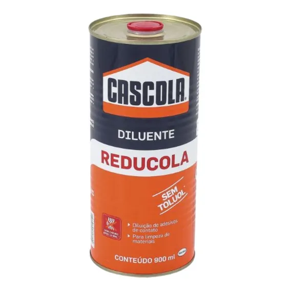 Cascola Reducola Diluente Solvente S/ Toluol Limpeza 900ml Foto 1