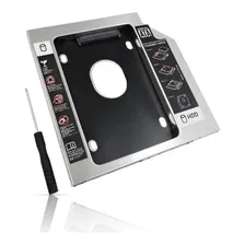 Case Adaptador Notebook Hdd Caddy 2º Hd Ssd/dvd 12mm 12,7mm Foto mini 1