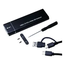 Case Adaptador Ssd M2 Usb 3.0 Tipo-c Foto mini  2