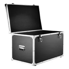 Case Baú Revestimento Interno Profissional 70x40x40 Intact Cor Preto Foto  mini 1