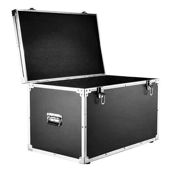 Case Baú Revestimento Interno Profissional 70x40x40 Intact Cor Preto Foto 1
