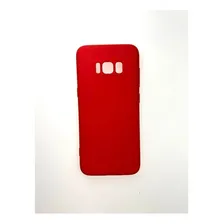 Case Capinha Case Ccs Aveludada Para Samsung Galaxy Cor Vermelho Galaxy S8 Foto  mini 1