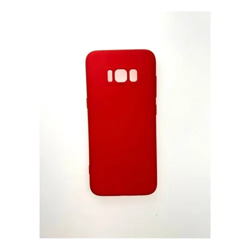 Case Capinha Case Ccs Aveludada Para Samsung Galaxy Cor Vermelho Galaxy S8 Foto 1