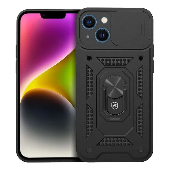 Case Capinha iPhone - Capa Dinamic Cam - Gshield Cor Preto - iphone 15 plus Foto 1