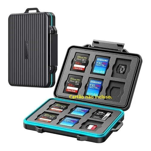 Case De Proteção Porta Cartão Micro Sd/tf Sd Orico Phcd-3 Foto 1