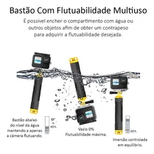 Case Estanque + 3 Filtros + Boia P/ Gopro 11 10 9 - Telesin Foto mini 4