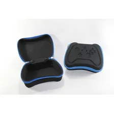 Case Estojo Para Transporte Controle Ps4 Dualshock - Azul Cor Preto Zíper Azul Foto mini 3
