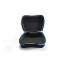 Case Estojo Para Transporte Controle Ps4 Dualshock - Azul Cor Preto Zíper Azul Foto mini 4