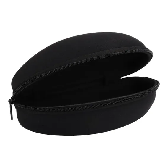 Case Estojo Portátil Porta Óculos Protetor Capinha Preto Foto 1