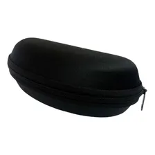 Case Estojo Portátil Porta Óculos Protetor Capinha Preto Foto mini  3