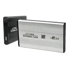 Case Gaveta Externa Hd Sata Notebook 2.5 Bolso Xbox 360 T2 Cor Preto/Prata Foto mini  3