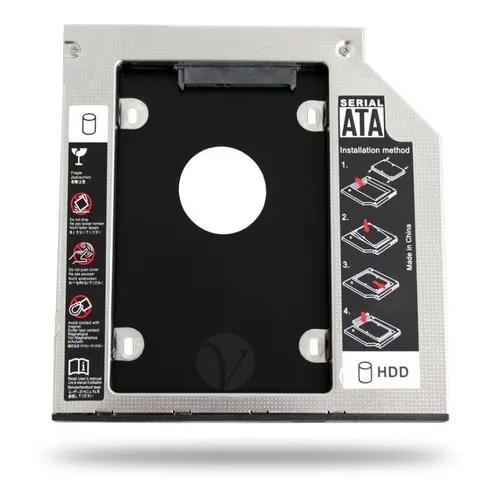 Case Gaveta Para Segundo Hd Ssd No Dvd 9,5mm Dell Asus Hp Foto 1
