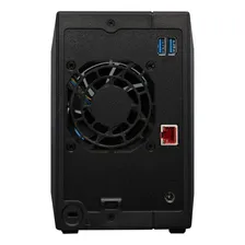 Case Hd 3,5 Sata Rede Nas P/2 Hd Asustor Drivestor 2 Pro Cor Preto Foto mini 3