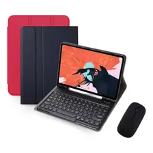 Case iPad 10.9 + Teclado Bluetooth - Capa Cor Vermelho Foto mini 1