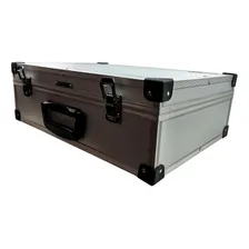 Case Maleta AlumÃnio P/ Ferramentas Reforçada G 45x32x15cm Foto mini 2