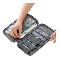 Case organizador passaporte carteira Oxford Azul Foto mini  3