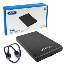 Case Para Hd Externo 2.5 Sata Usb 3.0 Knup - Kp-hd821 Foto mini  3