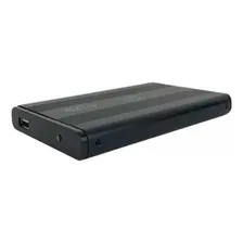 Case Para Hd Externo Sata 2,5 Usb 2.0 Metal Slim Cor Preto Foto mini 2