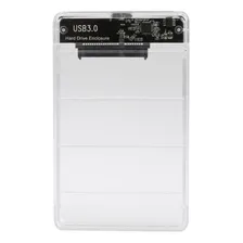Case Para Hd/ssd 25 Usb 3.0 Transparente Com Cabo Foto  mini 1