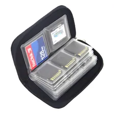 Case Porta Cartão De Memória Sd, Sdhc, Micro Preto Foto mini 1