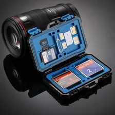 Case Prova D'agua 27 Slot Porta Cartão Memoria Sd Nano Puluz Foto mini 4