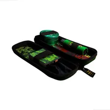Case Puff Life Slim Estojo Com Zíper Para Kit Head Shop Cor Verde Edição 420 Friends Foto mini  3
