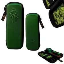 Case Puff Life Slim Estojo Com ZÃper Para Kit Head Shop Cor Verde Edição 420 Friends Foto mini 1