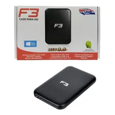Case Sata Usb 3.0 Hd Notebook 2.5 Bolso Externa Ultra Slim Foto mini 2