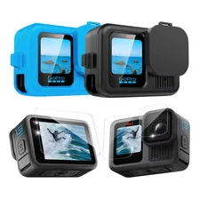 Case Silicone + Película Lente Tela Para Gopro Hero 13 Black Foto  mini 1
