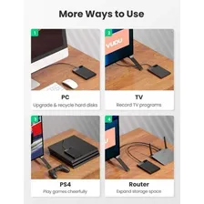 Case Usb Type C 3.1 Para Hd / Ssd - 2,5 Sata Cap. 6tb Gaveta Foto mini 4
