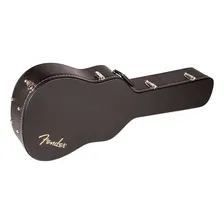 Case Violão Fender Flat Top Dreadnought Folk Preto Foto  mini 1