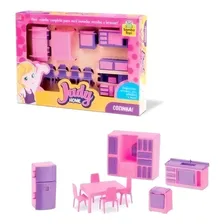 Casinha Boneca Quarto + Cozinha + Sala Brinquedo Menina Judy Foto mini 2