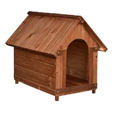 Casinha Cachorro Madeira NÂș 03 Cor Casinha Envernizada Foto mini 1