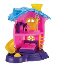 Casinha Da Judy Estilo Poly - Quarto / Samba Toys Cor Rosa Foto mini 4