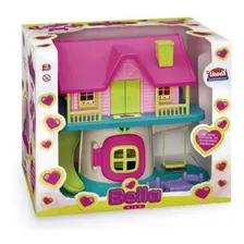 Casinha De Boneca Bella Vila Casa Com Balanço E Escorregador Foto mini 2